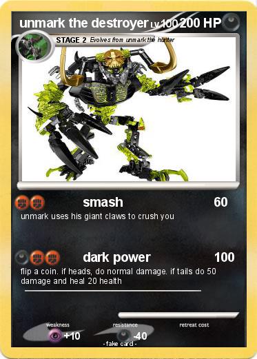 Pokemon unmark the destroyer
