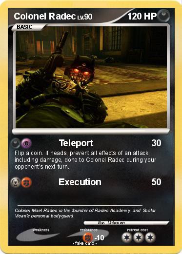 Pokemon Colonel Radec