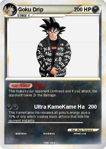 Pokemon Goku Drip