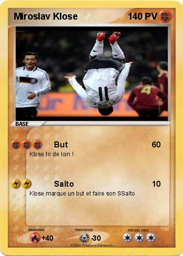 Pokemon Miroslav Klose