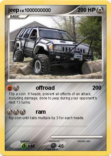 Pokemon jeep