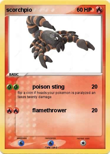 Pokemon scorchpio
