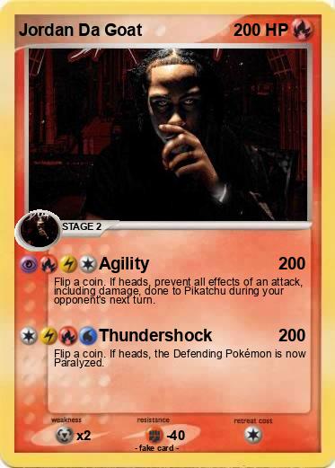 Pokemon Jordan Da Goat