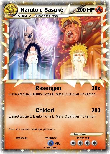 Pokemon Naruto e Sasuke