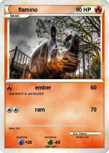 Pokemon flamino