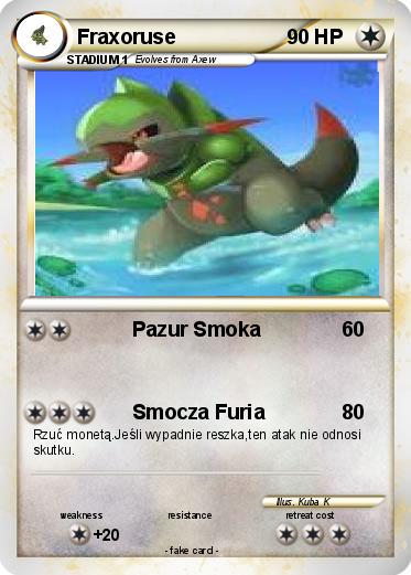 Pokemon Fraxoruse