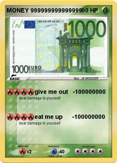 Pokemon MONEY 999999999999999