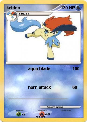 Pokemon keldeo