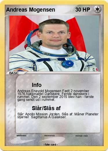 Pokemon Andreas Mogensen