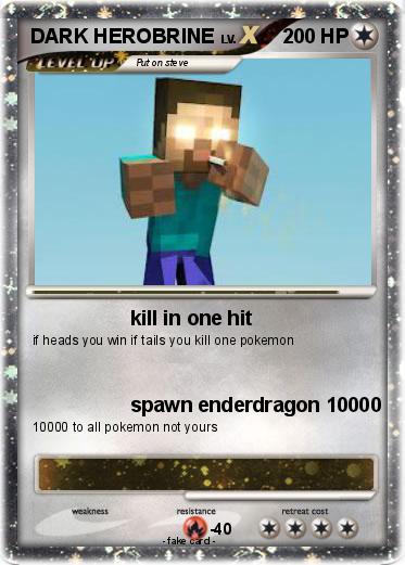 Pokemon DARK HEROBRINE