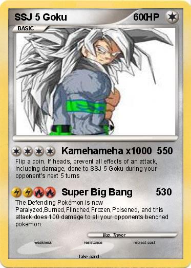 Pokemon SSJ 5 Goku                             0