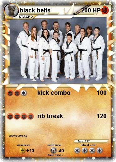 Pokemon black belts