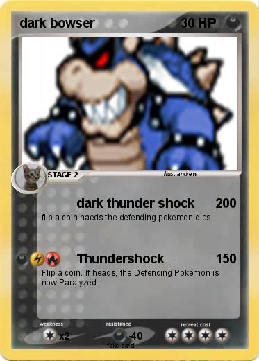 Pokemon dark bowser