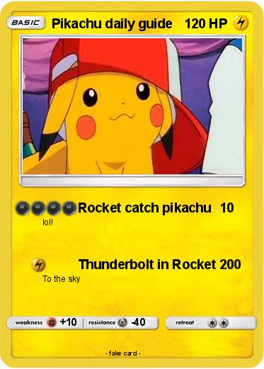 Pokemon Pikachu daily guide