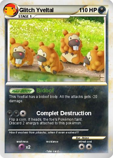 Pokemon Glitch Yveltal