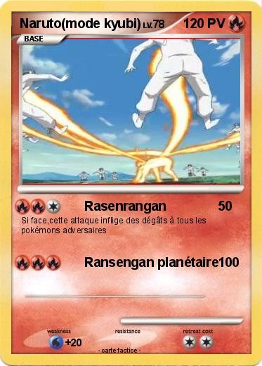 Pokemon Naruto(mode kyubi)