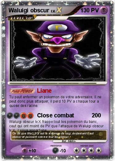 Pokemon Waluigi obscur