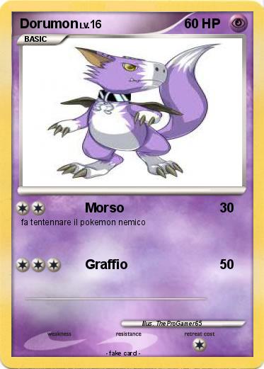 Pokemon Dorumon
