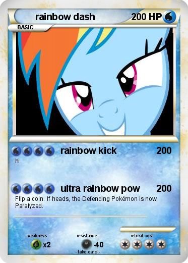 Pokemon rainbow dash