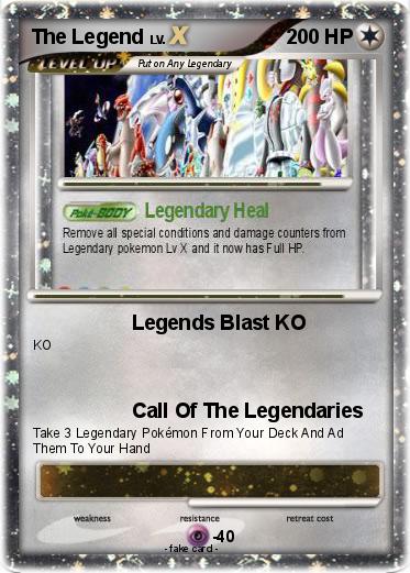 Pokemon The Legend