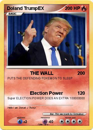 Pokemon Doland TrumpEX
