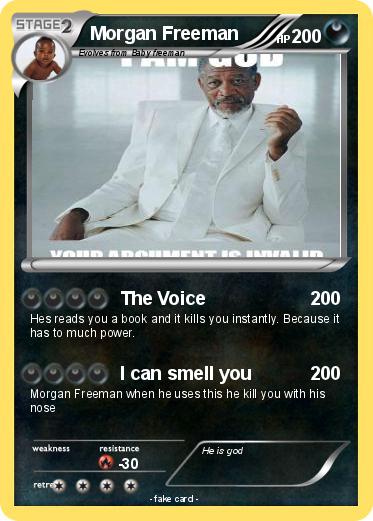 Pokemon Morgan Freeman