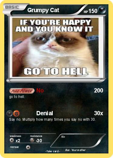 Pokemon Grumpy Cat