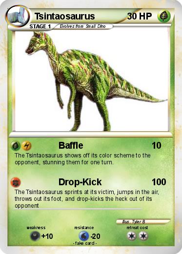Pokemon Tsintaosaurus