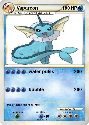 Pokemon Vapareon