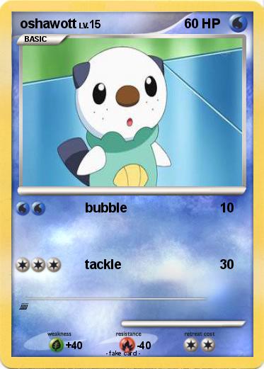 Pokemon oshawott