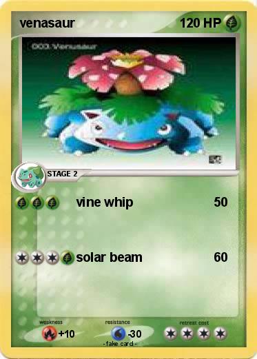 Pokemon venasaur