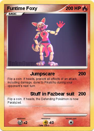 Pokemon Funtime Foxy