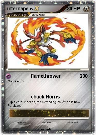 Pokemon infernape