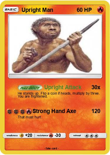 Pokemon Upright Man