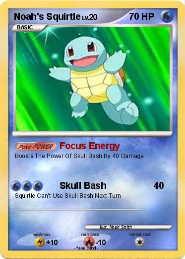 Pokemon Noah's Squirtle