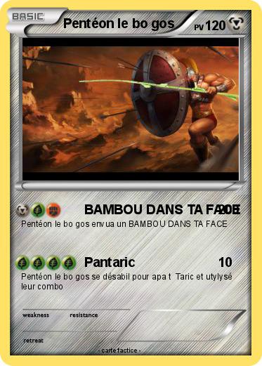 Pokemon Pentéon le bo gos