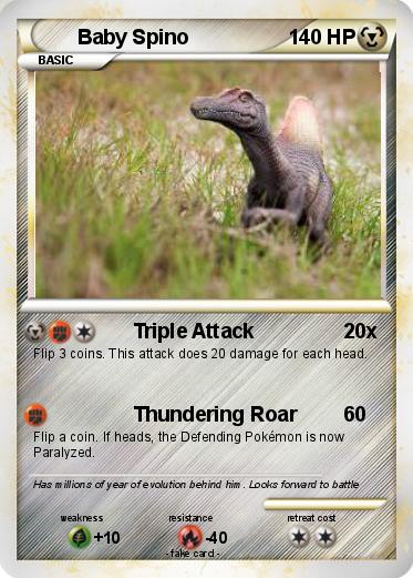 Pokemon Baby Spino