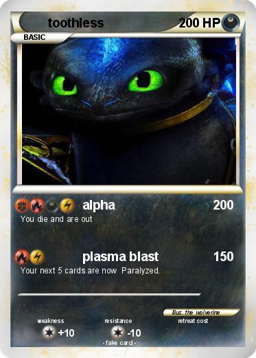 Pokemon toothless