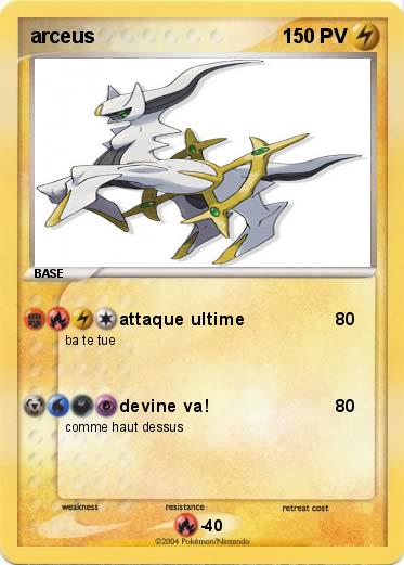 Pokemon arceus