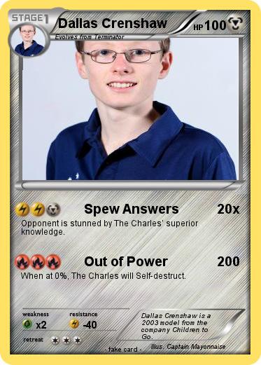 Pokemon Dallas Crenshaw