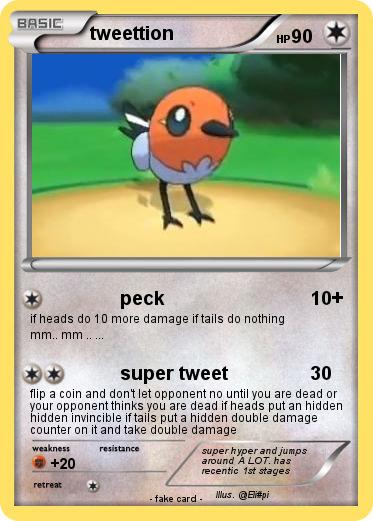 Pokemon tweettion