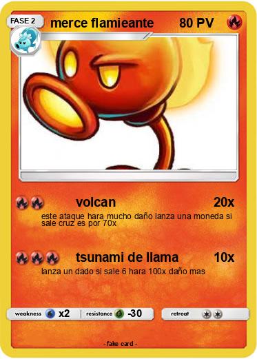 Pokemon merce flamieante