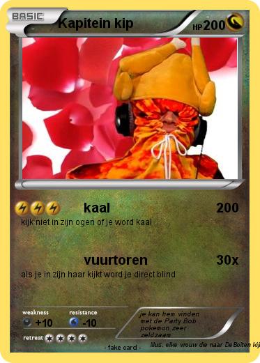 Pokemon Kapitein kip