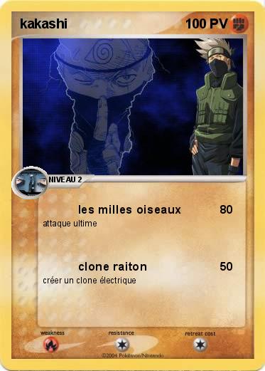 Pokemon kakashi