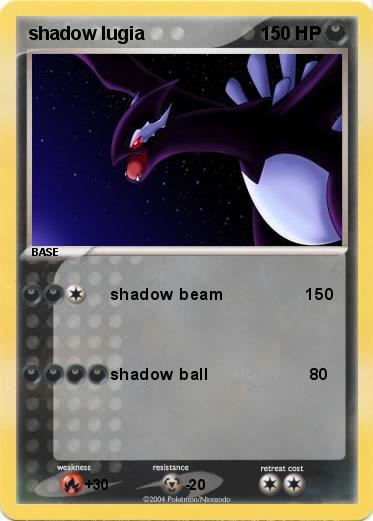 Pokemon shadow lugia