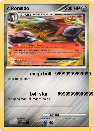 Pokemon c.Ronaldo