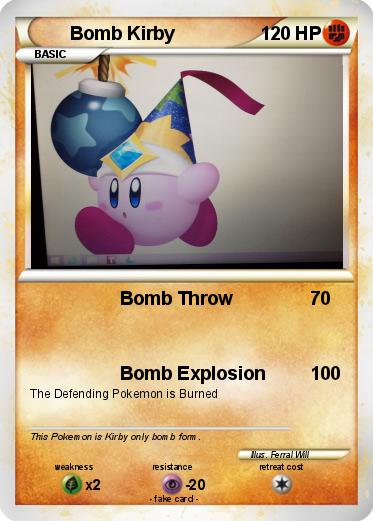 Pokemon Bomb Kirby