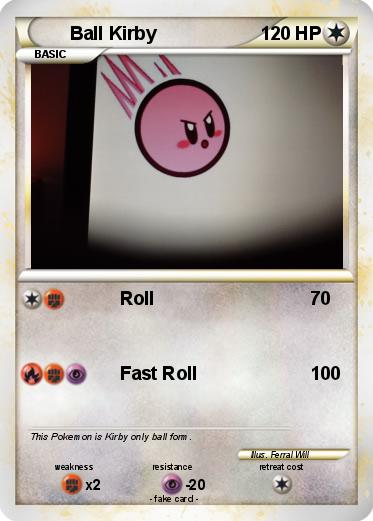 Pokemon Ball Kirby