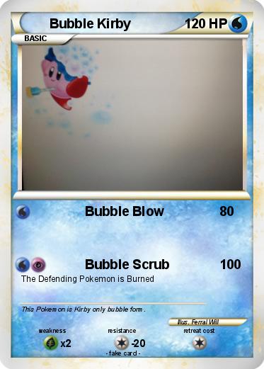 Pokemon Bubble Kirby
