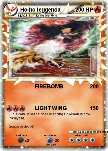 Pokemon Ho-ho leggenda